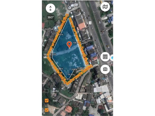 ที่ดินใกล้ถนนสุขุมวิทใกล้ทะเลบางพระ 4ไร่ ไร่ละ 16ล้าน ต. บางพระ อ.ศรีราชา จ.ชลบุรี (โอน50/50)  ที่ดินติดถนนรอบด้าน