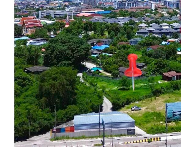 ที่ดินใกล้ถนนข้าวหลามขาเข้าบางแสน 1-1-3ไร่ เหมา 16ล้าน ต.บ้านปึก อ.เมือง จ.ชลบุรี  ที่ดินถมแล้วติดถนนหน้ากว้างประมาณ 69m