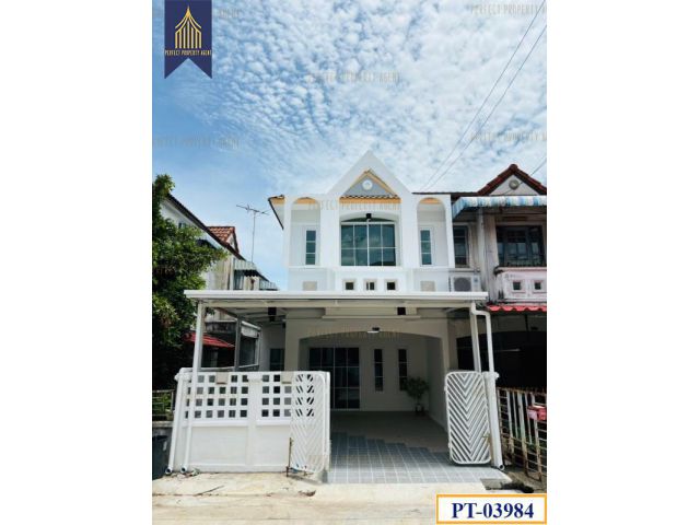ขายทาวน์เฮ้าส์ เคซี 3 หทัยราษฎร์ 39 คลองสามวา มีนบุรี ตกแต่งใหม่พร้อมเฟอร์