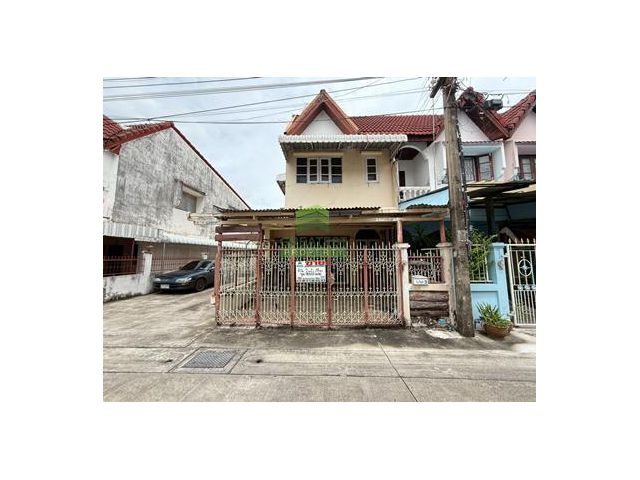ขายทาวน์เฮ้าส์ 2 ชั้น ประชาราษฎร์14 ตลาดขวัญ นนทบุรี เนื้อที่ 20 ตร.ว แปลงมุม ทำเลดี ใกล้บิ๊กซีติวานนท์