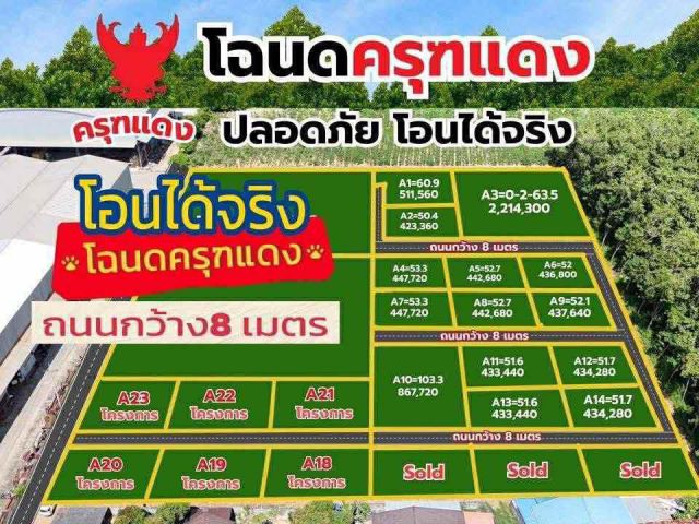 ขายที่ดินจัดสรรหนองละลอกเริ่มต้น 50 ตรว. ถมแล้วน้ำ-ไฟพร้อมใกล้นิคมปิ่นทอง6-1.8กม. อ.บ้านค่าย ระยอง