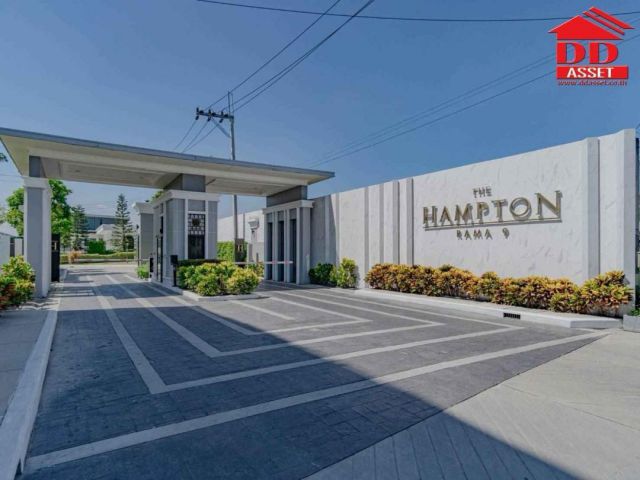ขายบ้านเดี่ยว 2 ชั้น เดอะ แฮมป์ตัน พระราม9 กรุงเทพกรีฑา (The Hampton Rama 9 Krungthep Kreetha) ใกล้ถนนตัดใหม่ศรีนครินทร์