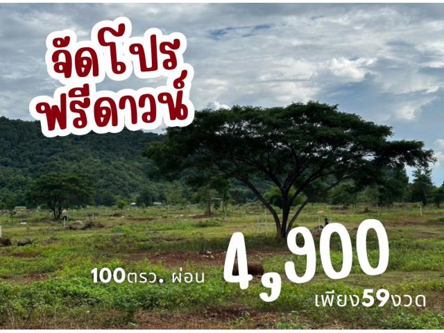 ที่ดิน วิวเขาปากกว้า โพธาราม ราชบุรี
