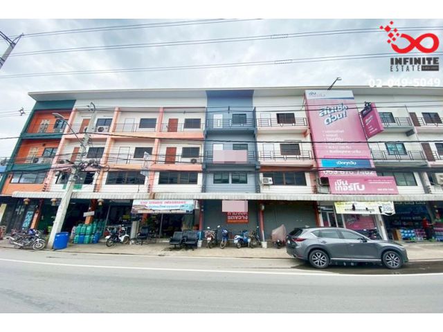 ขายอาคารพาณิชย์ 4 ชั้น ติดถนน พระองค์เจ้าสายคลอง 4 ลำลูกกา ปทุมธานี