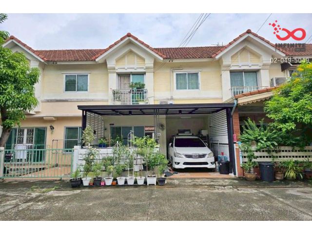 ขายทาวน์เฮาส์ ประภาทรัพย์3 คู้บอน38  รามอินทรา เลียบคลองสอง  2ชั้น 22ตร.วา สวยพร้อมอยู่