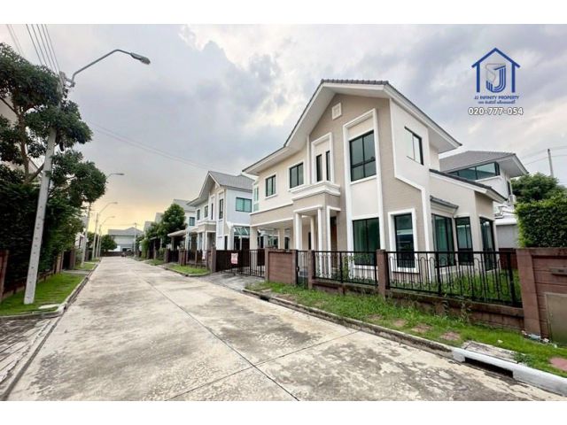 ขายบ้านเดี่ยว 2ชั้น หมู่บ้านลัดดารมย์ วงแหวน-รามอินทรา ถนนกาญจนาภิเษก ใกล้ทางด่วนรามอินทรา