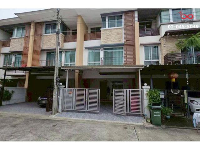 ขายและให้เช่าทาวน์โฮม พลัสซิตี้พาร์ค สนามบินน้ำ 3ชั้น 22ตร.ว ใกล้ MRT งามวงศ์วาน–รัตนาธิเบศร์
