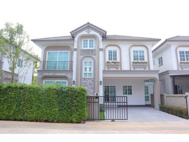ให้เช่าบ้านเดี่ยว หมู่บ้านแกรนดิโอ บางนา กม.5 บ้านสวยพร้อมอยู่ (N.1861)