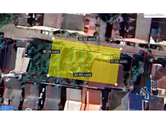 ที่ดินพร้อมอาคารชั้นเดียว 139 ตร.วา ซ.นวมินทร์ 111 แยก 1 (หมู่บ้านกรุงทอง 5)