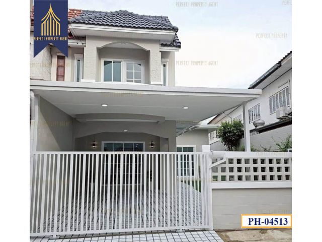 บ้านแฝดกานต์มณีบางบัวทองเฟอร์นิเจอร์ครบ