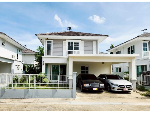 ขายบ้านเดี่ยวขนาดใหญ่ 3ห้องนอน 3ห้องน้ำ ม.วิลลาจิโอ ปิ่นเกล้า-ศาลายา บ้านสภาพดีมาก โครงการคุณภาพจาก L&H ขายเพียง 4.95 ลบ