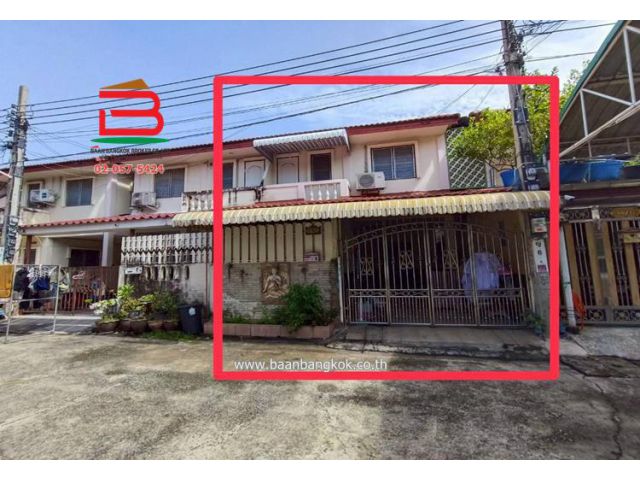 บ้านแฝด หมู่บ้าน สมชายพัฒนา ถนนบางกรวย-ไทรน้อย 13 เนื้อที่ 22.7 ตรว. บางกรวย นนทบุรี