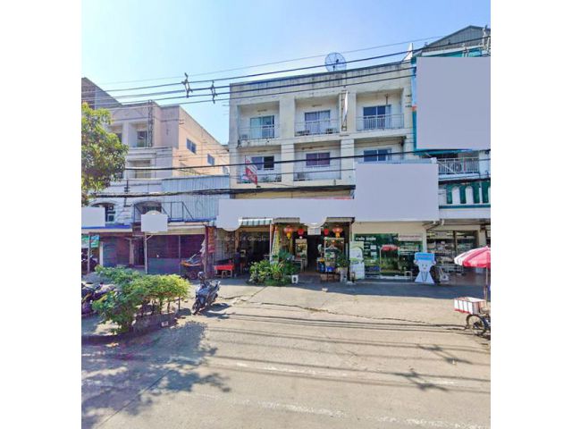 อาคารพาณิชย์ 4 ชั้น 20ต นนทบุรี ราชการ แม็คโคร สนามบินน้ำ 750 ม.
