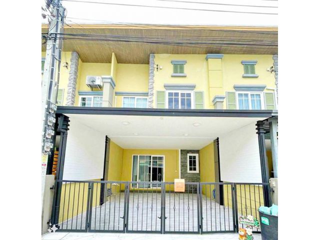 บ้านหรู 2 ชั้น 4นอน พุทธบูชา36 24ตร.วา ม.พระจอมเกล้าธนบุรี 1.7กม.