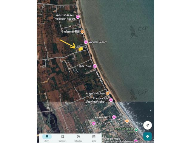 ที่ดินเปล่า ติดหาดสามร้อยยอด เพียง 30 เมตร ไม่ไกลถนนใหญ่ ใกล้สถานที่ท่องเที่ยว