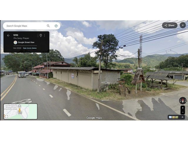 ขาย อาคารพาณิชย์ 5 ห้องและที่ดินเปล่า ในตลาดบ้านฮวก ใกล้ชายแดนไทย-ลาว 1 ไร่ 75 ตารางวา