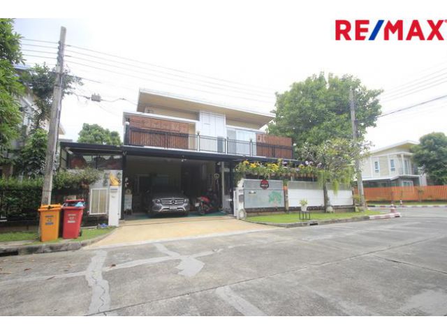 บ้านเดี่ยวคาซ่าวิลล์สุขุมวิท103 Casa Ville Sukhumvit 103 ตกแต่งต่อเติมพร้อมอยู่ 71.7ตารางวา บ้านตัวอย่าง บ้านรุ่นใหญ่
