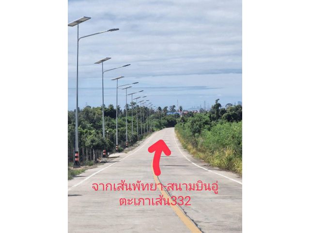 R68-086ขายที่ดินเปล่าบางเสร่  12 ไร่ เหมาะหมูบ้านจัดสรร บ้านพักตากอากาศ และอื่นๆ ทำเลทองราคาดี ต.บางเสร่ อ.สัตหีบ จ.ชลบุรีราคา 4,000,000บาท