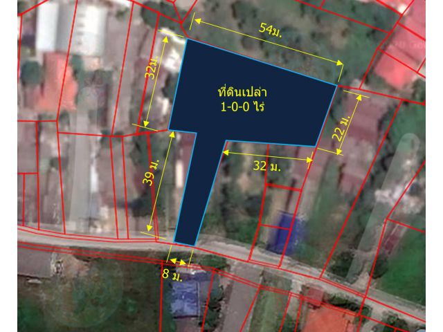L168-ขายที่ดินเปล่าถมแล้ว 1-0-0 ไร่ ต.หนองผึ้ง อ.สารภี