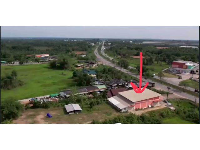 ขายที่ดินพร้อมอาคาร ติดถนนสายเอเชีย