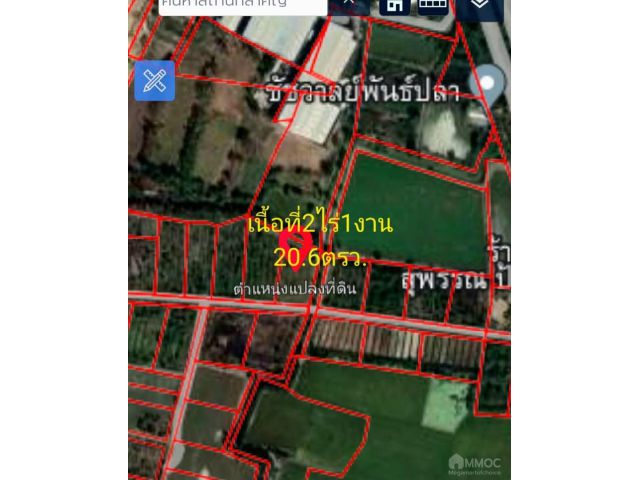 ประกาศขายที่ดิน 2 ไร่ อ.บางปลาม้า จ.สุพรรณบุรี