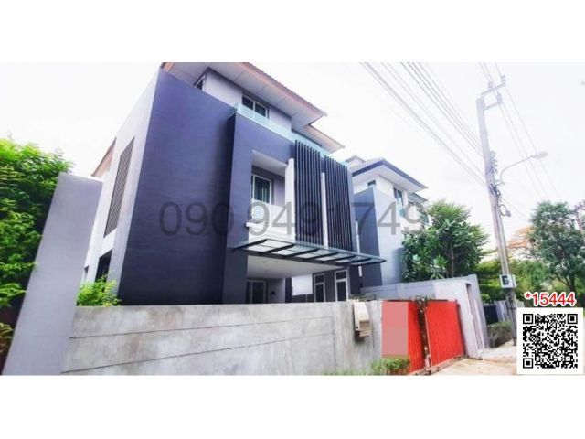 ขาย บ้านเดี่ยว 3 ชั้น ขนาด 4 ห้องนอน หมู่บ้าน AQ ARBOR สวนหลวง ร.9 ตกแต่งครบ พร้อมเข้าอยู่