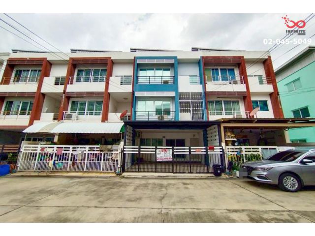 ขายทาวน์เฮาส์ 3ชั้น 19ตร.วา. วิภาวดีรังสิต 33 ดอนเมือง พร้อมอยู่