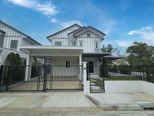 ให้เช่า บ้านเดี่ยว วิลาจจิโอ 3 ศรีนครินทร์ บางนา ทำเลทอง เฟอร์นิเจอร์พร้อมอยู่