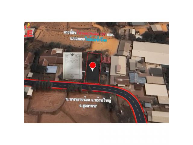 ขายด่วน! ที่ดินโฉนดครุฑแดง ใกล้แม่น้ำโขง