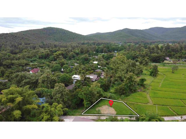 ที่ดิน 160 ตร.ว. ถมแล้ว น้ำ-ไฟ-พร้อม วิวทุ่งนาสวยๆ