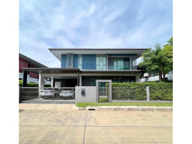 ขายบ้านเดี่ยว 2 ชั้น โครงการสราญสิริ ชัยพฤกษ์-แจ้งวัฒนะ ถนนหอการค้าไทย ทำเลดี เดินทางสะดวก