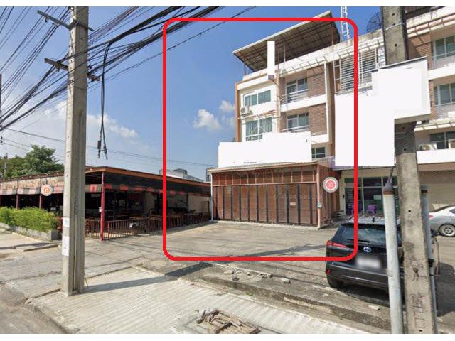 ตลาดหนองจอก 1.2 กม.  2คูหา 6นอน ให้เช่า อาคารพาณิชย์ 3.5 ชั้น