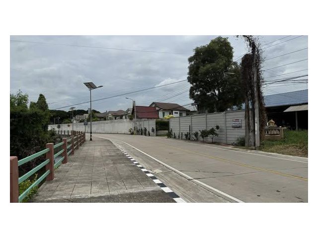 ขายที่ดิน 3 ไร่ ติดถนนเลียบคลองบางวัด