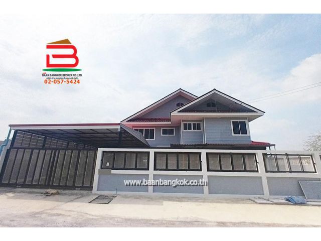 บ้านเดี่ยว หมู่บ้าน กฤษดาเพลส เนื้อที่ 100 ตรว. ถนนกาญจนาภิเษก ต.คลองห้า อ.คลองหลวง จ.ปทุมธานี