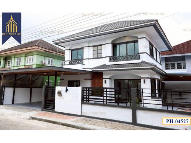 ขาย บ้านเดี่ยว ฟลอร่าวิลล์ สุวินทวงศ์ หนองจอก แต่งใหม่พร้อมอยู่