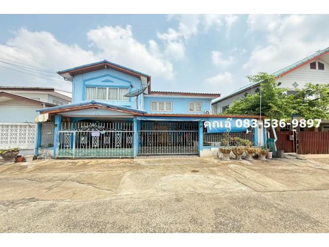 ขายบ้านเดี่ยว 2 ชั้น หมู่บ้านเสนานิเวศน์โครงการ 1 ถนนเสนานิเวศน์ ใกล้ถนนประเสริฐมนูกิจ18