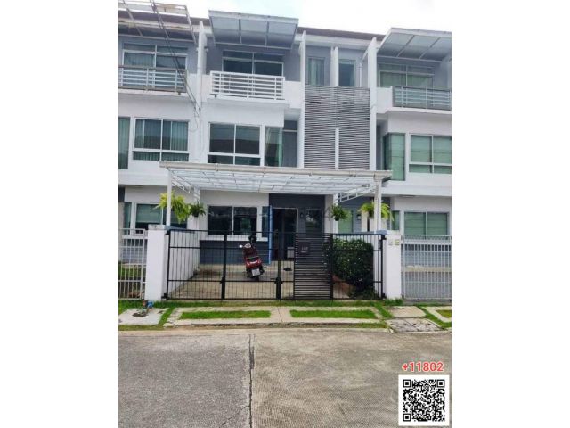 ขาย ทาวน์โฮม 3 ชั้น บ้านใหม่ พระรามเก้า-ศรีนครินทร์ กรุงเทพกรีฑา ซอย 7