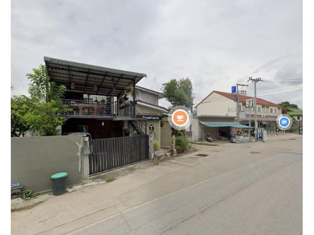 H746 ขายบ้าน 2 ชั้น พร้อมร้านกาแฟ (ติดถนนสันกลาง) ต.สันกลาง อ.สันกำแพง จ.เชียงใหม่
