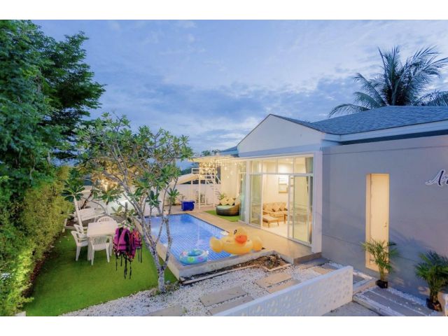 ขายบ้านเดี่ยวชั้นเดียว หมู่บ้านชะอำเฮ้าส์  พร้อมสระว่ายน้ำส่วนตัว อำเภอชะอำ เพชรบุรี