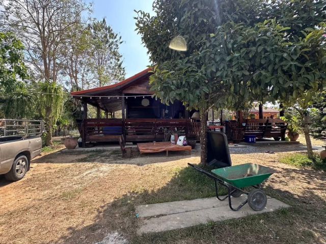 บ้านพร้อมที่ดิน ท่าใหม่ จันทบุรี บรรยากาศบ้านสวนธรรมชาติ