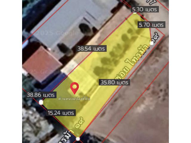 ขายที่ดินถมแล้ว 113.7 ตรว.ราคาต่ำกว่าตลาด