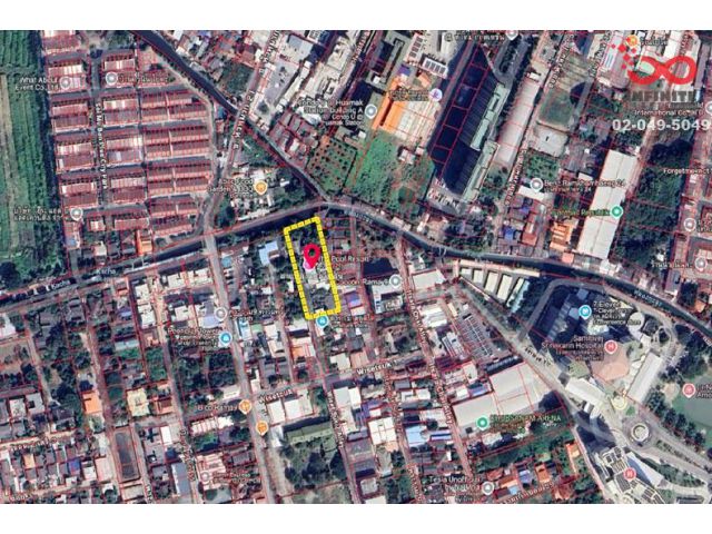 ขายที่ดิน 2ไร่ พระรามเก้า 57 ถนนพระราม 9   พร้อมกิจการห้องพัก