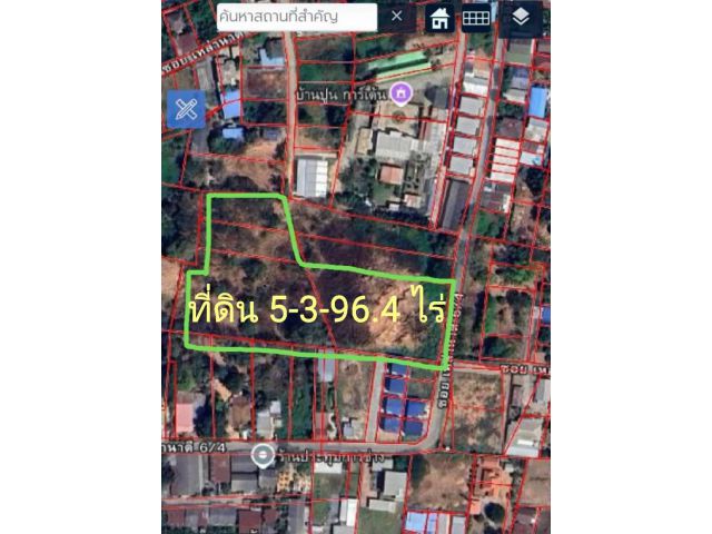 ขายที่ดิน 6 ไร่ หลังสนามกีฬาจังหวะดขอนแก่น