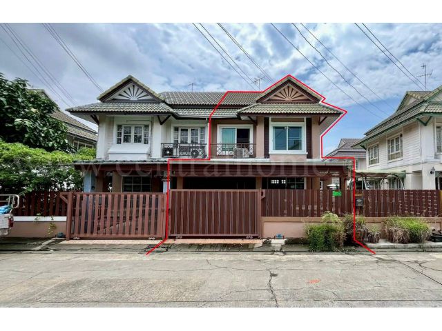 บ้านแฝด พฤกษา 19 ซอยวัดลาดปลาดุก บางบัวทอง