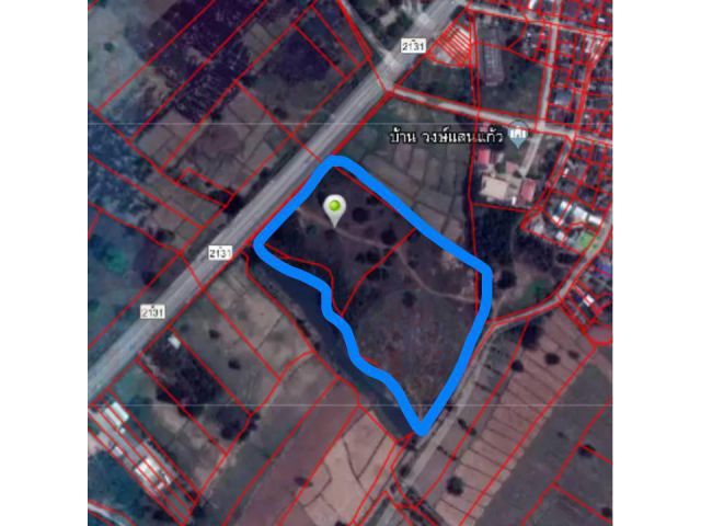 ที่ดิน 19-1-16 ไร่ ติดถนนเหล่านาดี ใกล้ศาลปกครอง