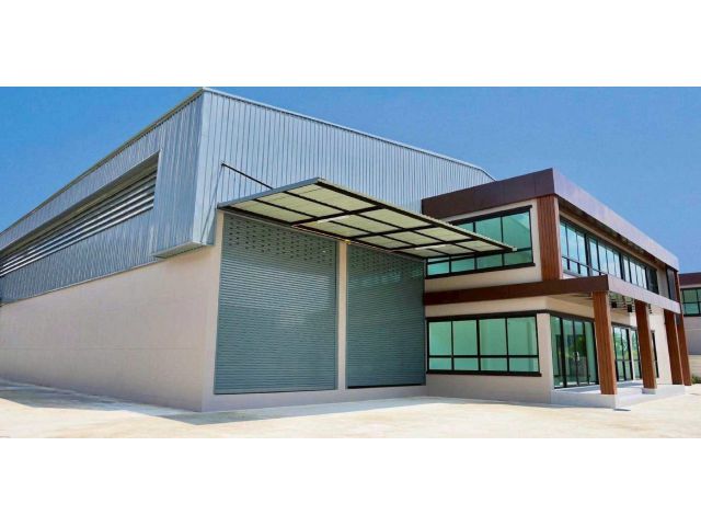 ที่ดินติดถนนใหญ่พร้อมสร้างโรงงาน โกดัง คลังสินค้า