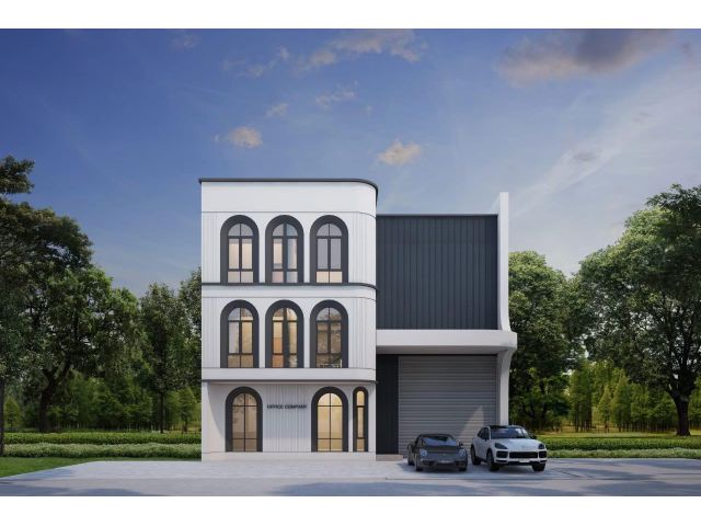 ที่ดินติดถนนใหญ่พร้อมสร้างโรงงาน โกดัง คลังสินค้า