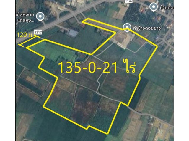 L568 ขายที่ดินเปล่า(วิวนา วิวเขา) 135-0-21 ไร่ ต.แช่ช้าง อ.สันกำแพง จ.เชียงใหม่