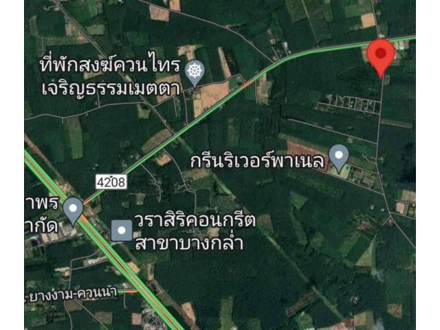 ขายที่ดิน2ห้อง ใกล้อำเภอบางกล่ำ ซ.ศาลานางชี