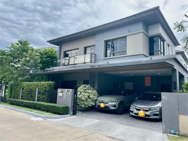 ขายบ้านเดี่ยว เวนิว ไอดี พระราม 5 ตกแต่งสวย พร้อมเข้าอยู่ ใกล้รถไฟฟ้าสายสีแดง สถานีบางบำหรุ 5 นาทีถึง